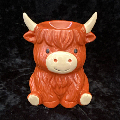 Highland cow oil burner - cow,