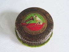 Vintage Gramophone Brush HMV 1930s His Masters Voice Advertising Record Nipper