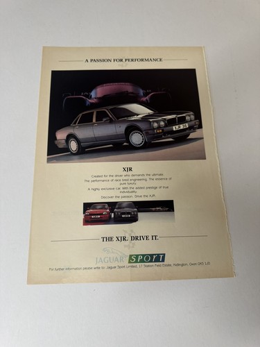 Original vintage jaguar sport - original,