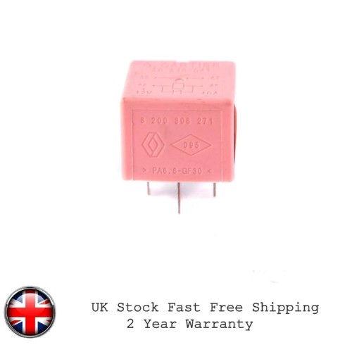 Pin pink relay for renault - 4,