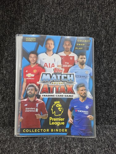 Topps match attax 2018 - match, 2018/19