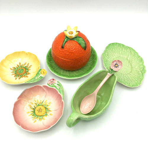 Rare carlton ware set - carlton, orange