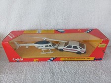 Corgi C77 Saab 9000 And Helicopter Police Livery Diecast Twin Pack From 1990