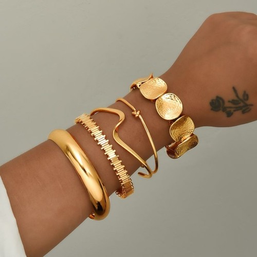 Gold abstract irregular - ,