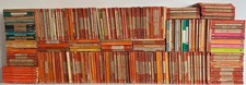 vintage orange penguin books -