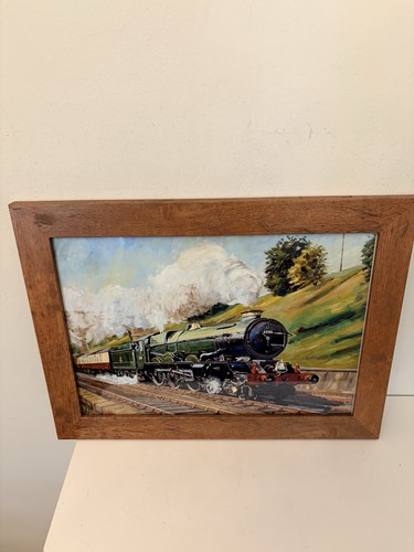 Vintage steam train photo - steam,