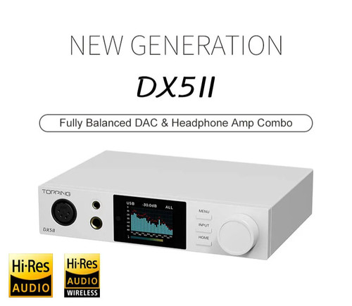 Topping dx5 dac - dac, headphone
