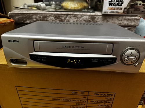 Bush vcr906sil vhs - bush, vcr