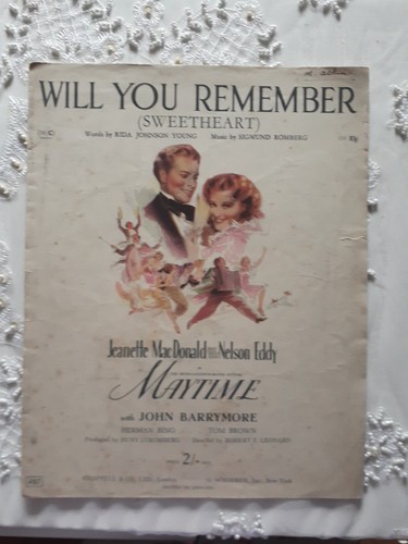 Will you remember - remember, (sweetheart)