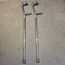 Trulife Elbow Crutch Adjustable for Adult Extra Long Tall 160kg
