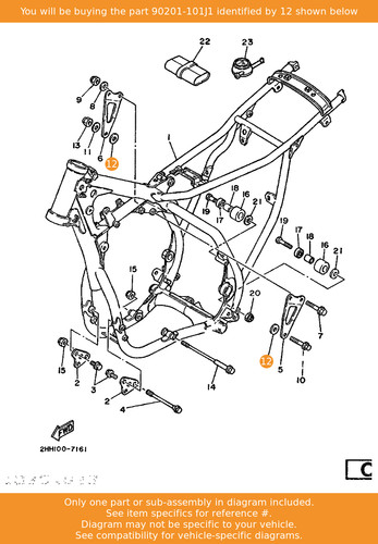 Yamaha washer plate - washer,,