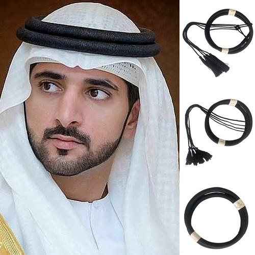 Arabian black igal - arabian, head