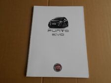 Fiat Punto Evo range original colour sales brochure