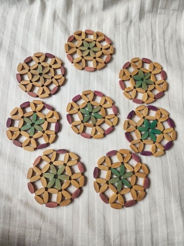 Retro wooden beaded - retro,