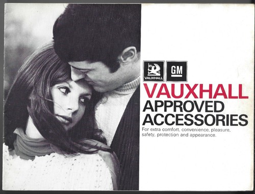 Vauxhall accessories 1972 1973 - accessories, 1972-1973