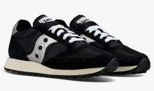 Saucony Originals Mens Jazz Original Vintage Trainers Black/White UK Size 7.5
