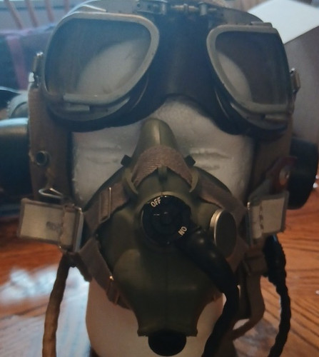 Military flight helmet - helmet, with