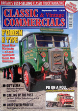 Classic & vintage commercial Foden R type, ex post office truck restored Leyland