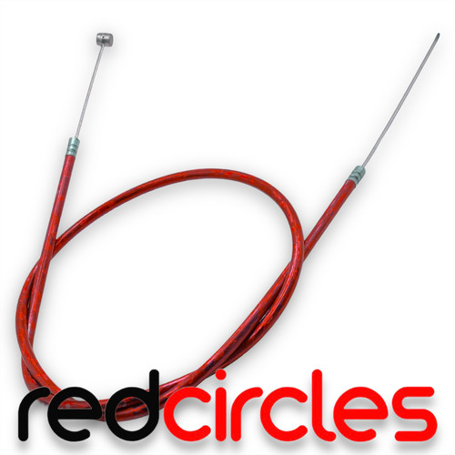 Red mini moto dirt bike - moto, rear
