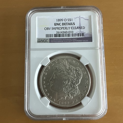 1899 morgan dollar ngc unc - morgan,