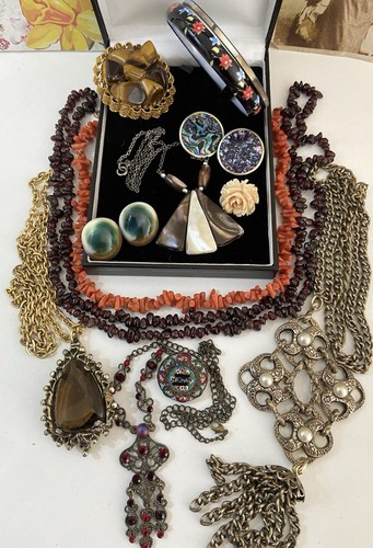 Job lot vintage - lot, jewellery