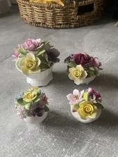 Vintage x2 Coalport & x2 Royal