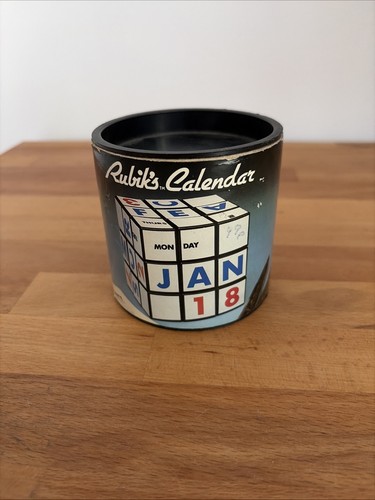 Rubik calendar cube 1980s - rubik’s,