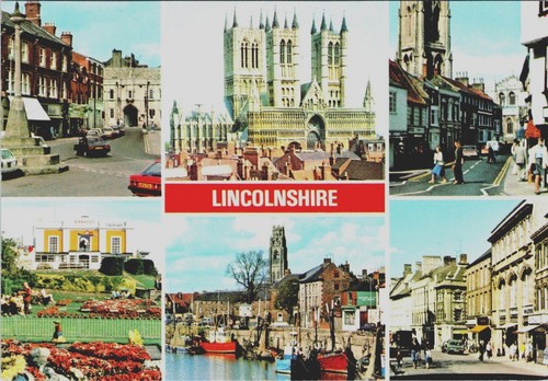 England postcard lincolnshire - postcard,