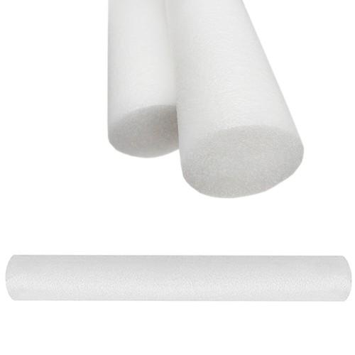 White pool noodle - white,