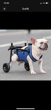 Small  Dog Wheelchair Mobility Harness Rear Support for Hind Legs Rehabilitation