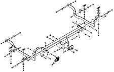 Swan Neck Tow Bar For Citroen