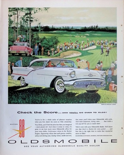 Original 1957 oldsmobile - original,