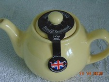 Price & Kensington Teapot for One. Soft Lemon colour.  Labels attached   British