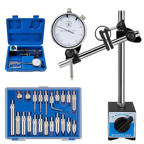 Dial indicator with magnetic - with,