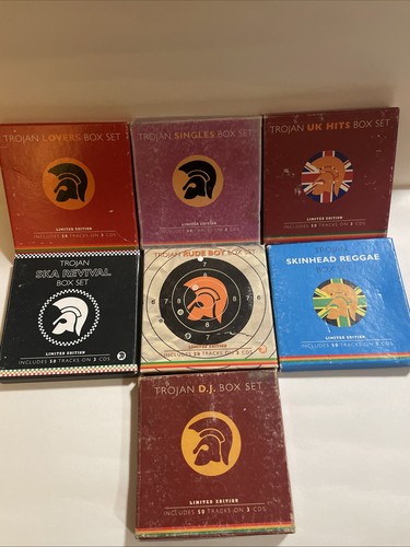 Trojan reggae box sets - reggae, 7