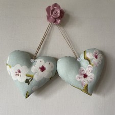 Pair Of Heart Door Hangers in