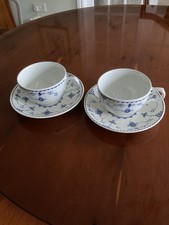 Two Breakfast Cups & Saucers