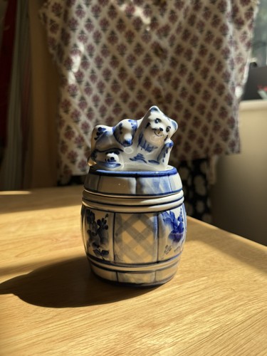 Vintage handpainted gzhel - vintage,
