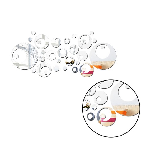 Round bubble mirror wall - round,