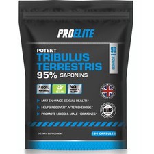 Tribulus Terrestris 180 Capsules 8500mg 95% Saponins Strong Testosterone Booster