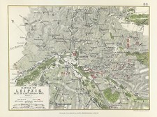Military Plan Battle Leipzig