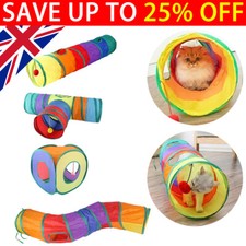 Pet Cat Tunnel Toy Rabbit Pop