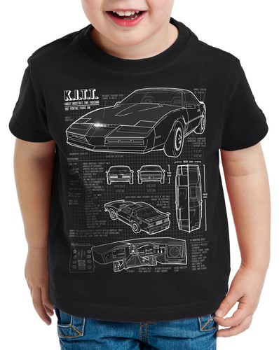 Kids t shirt trans am - k.i.t.t.,