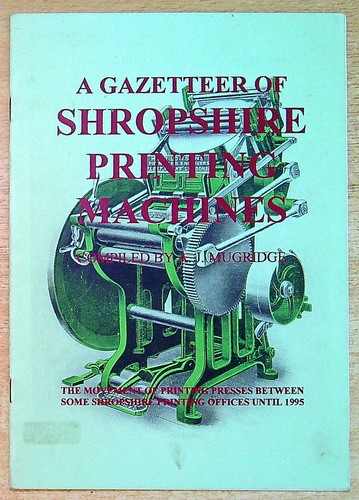 Mugridge a gazetteer of - mugridge,,