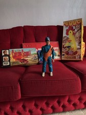 Vintage 1965 Fairylite Thunderbirds Gordon Tracey Doll & Other 60’s & 70’s Toys