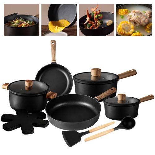14pcs cookware set pan - cookware,