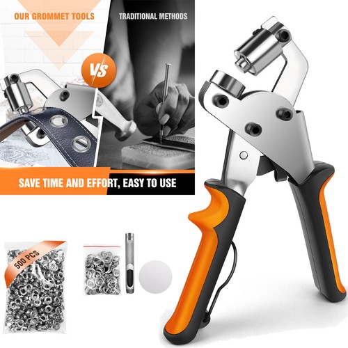 10mm grommet eyelet plier set - 10mm,