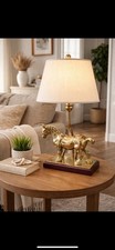 Mid Century Solid Brass Horse