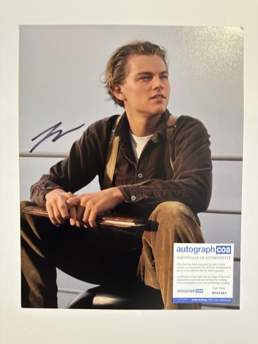 Signed leonardo caprio - signed,