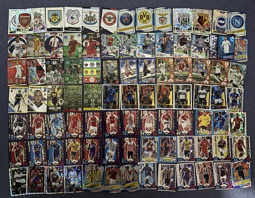 100x foil match attax 2016 - foil,